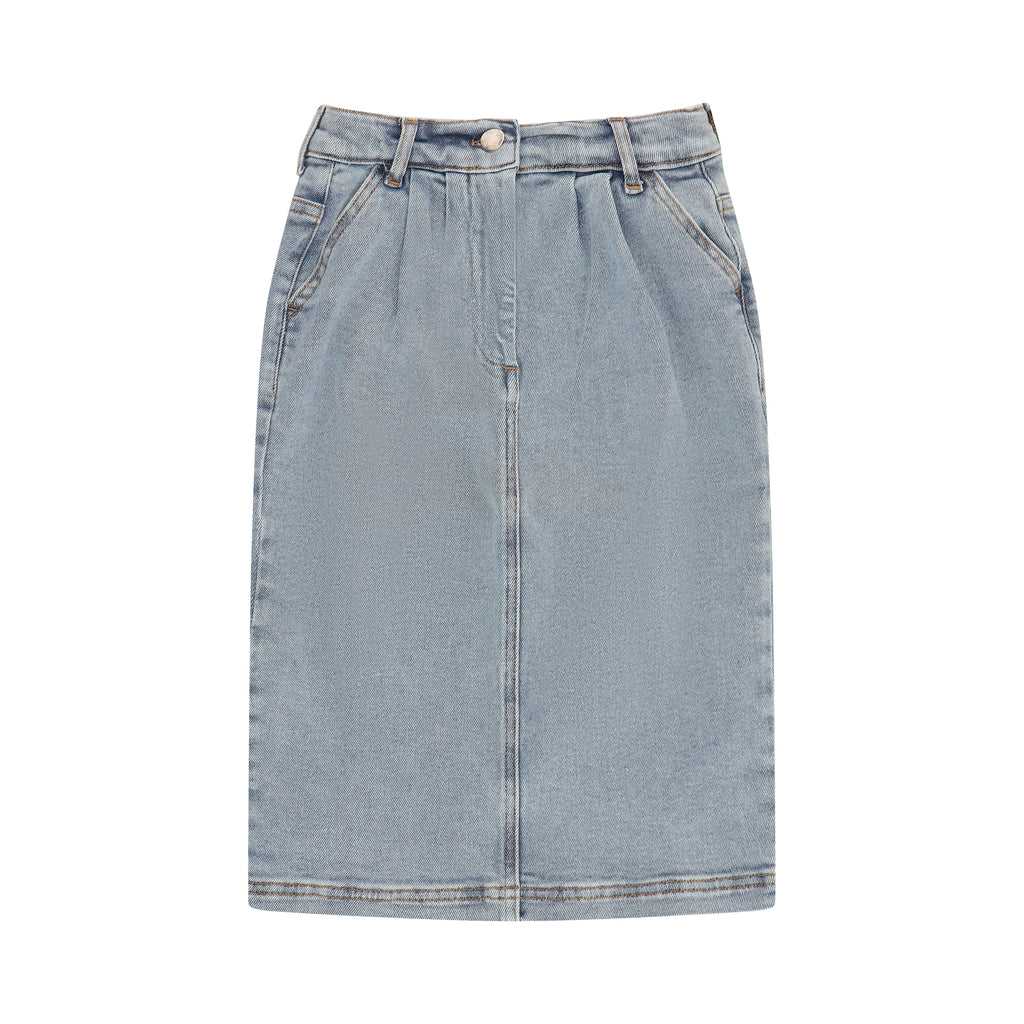 DENIM SKIRT / VINTAGE BLUE