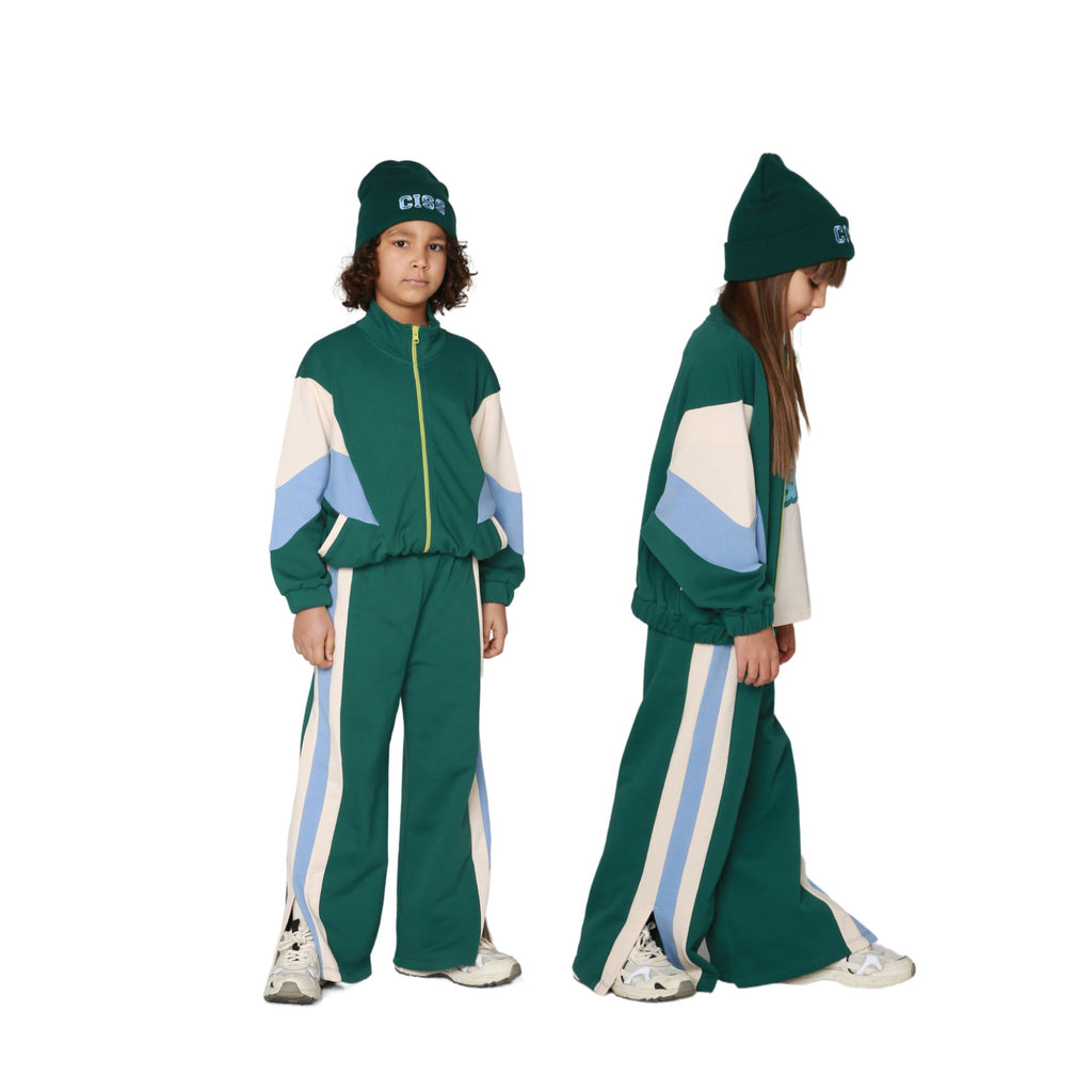 COLOUR BLOCK JOG JACKET