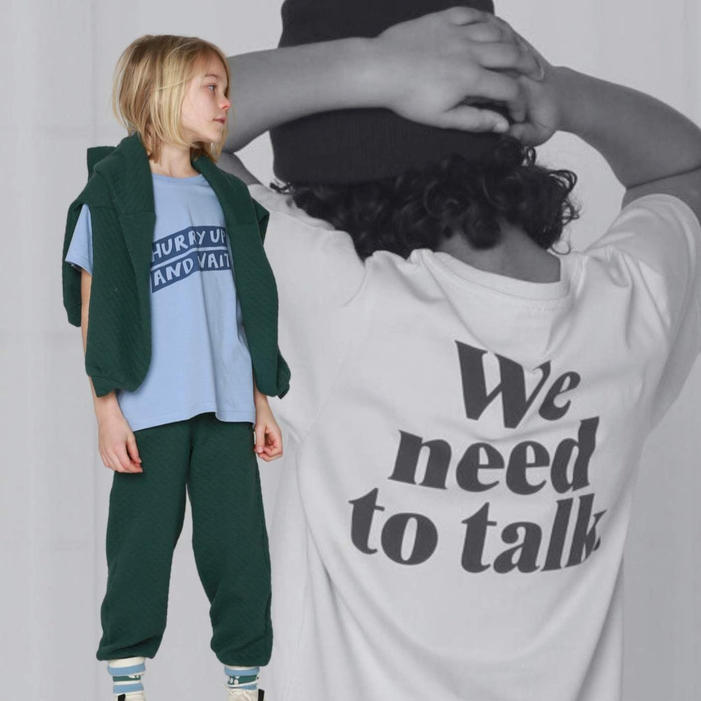 T-SHIRT We need to talk / ARCTIC ICE