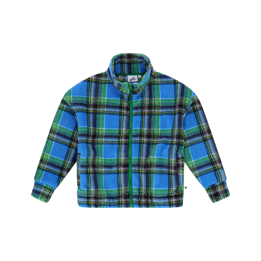 FLEECE JACKET Plaid