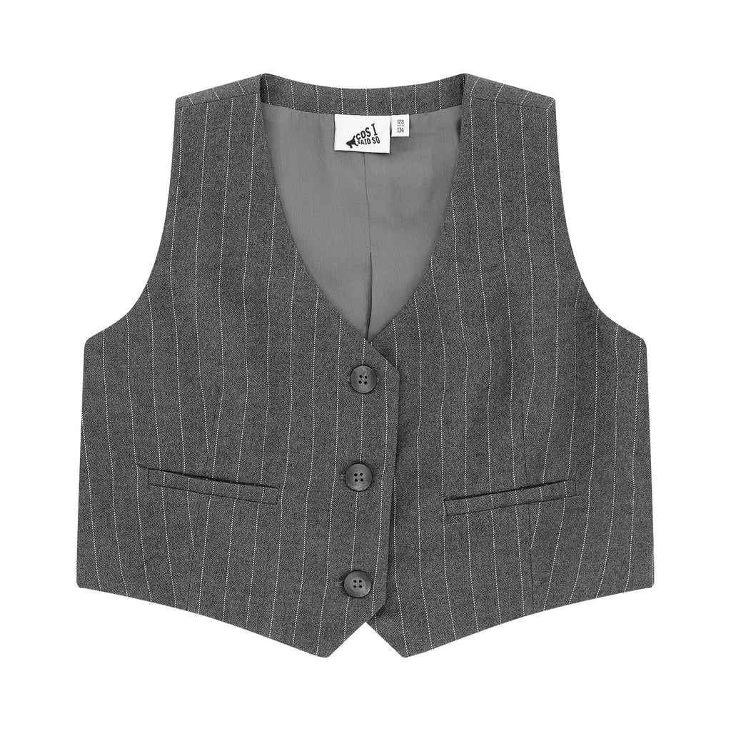 WAISTCOAT pinstripe