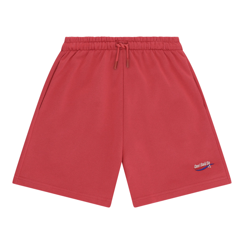 JOG SHORT Poinsettia