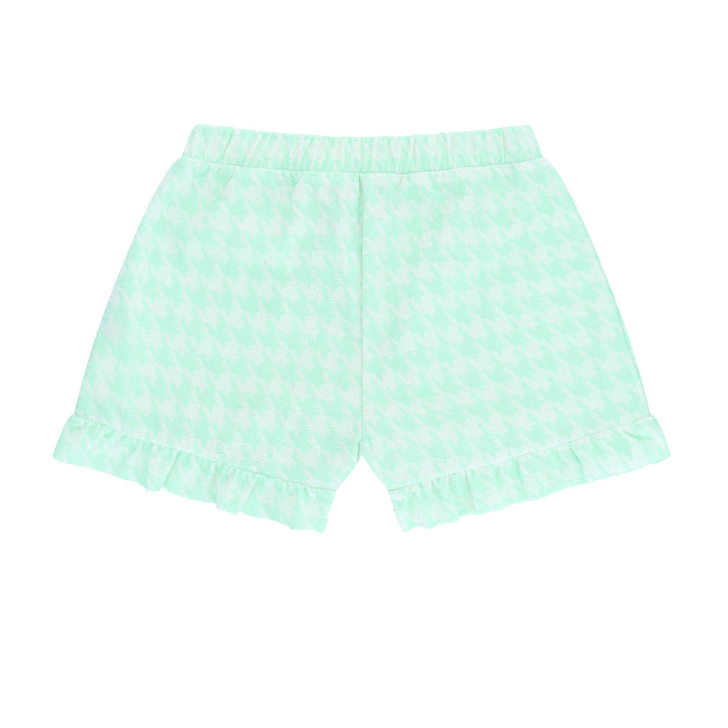 RUFFLE SHORT Pied De Poule