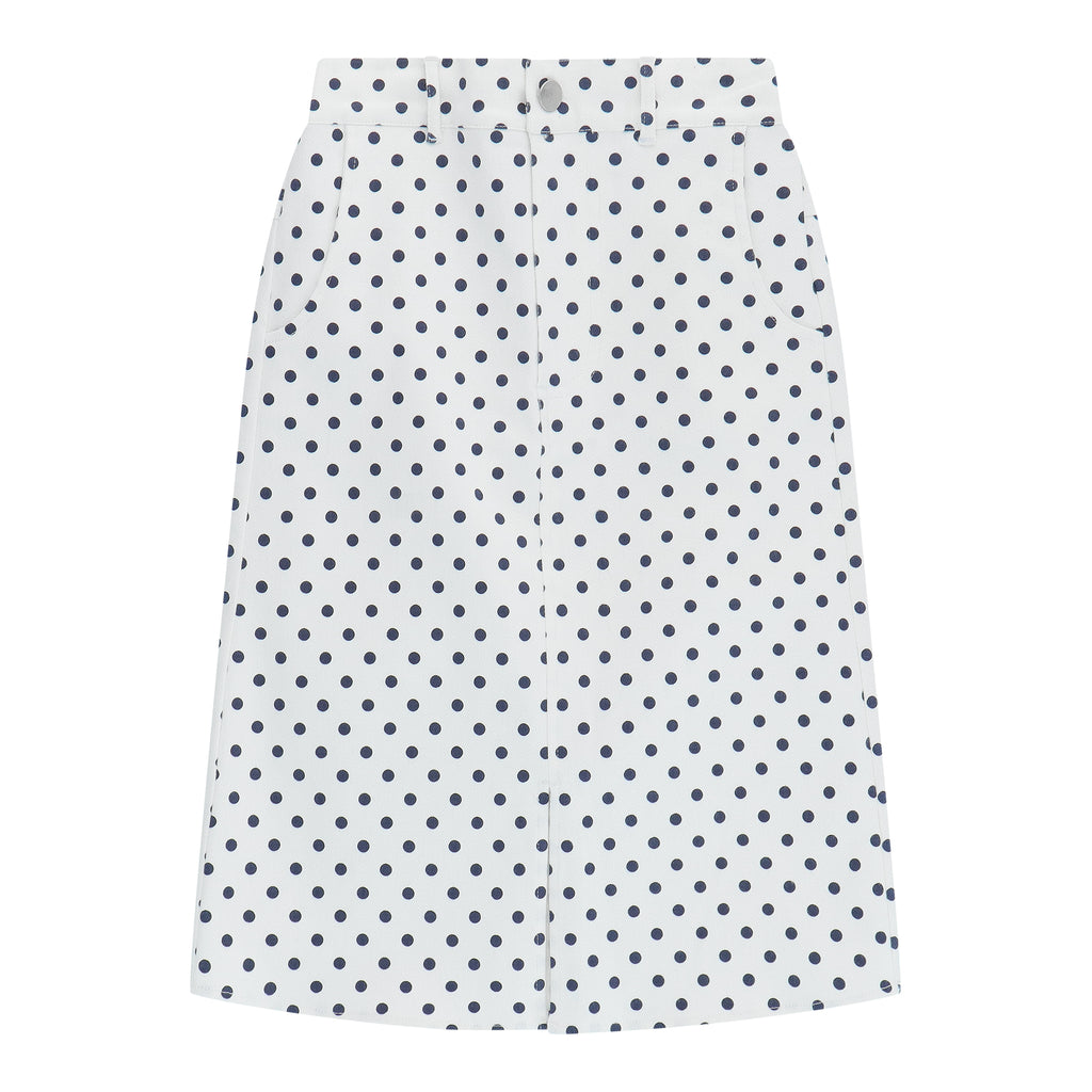 POLKA DOT MIDI SKIRT