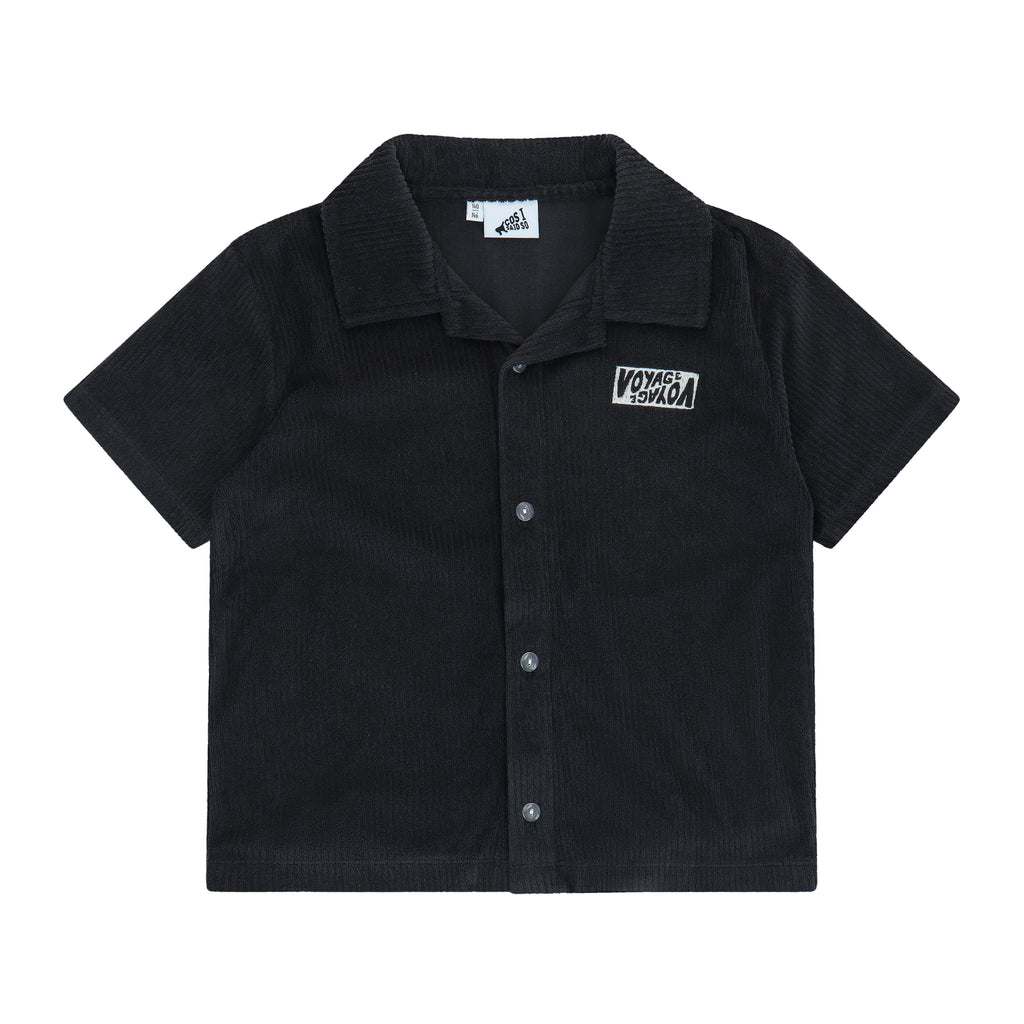 RIBBED SHIRT Voyage - Charcoal