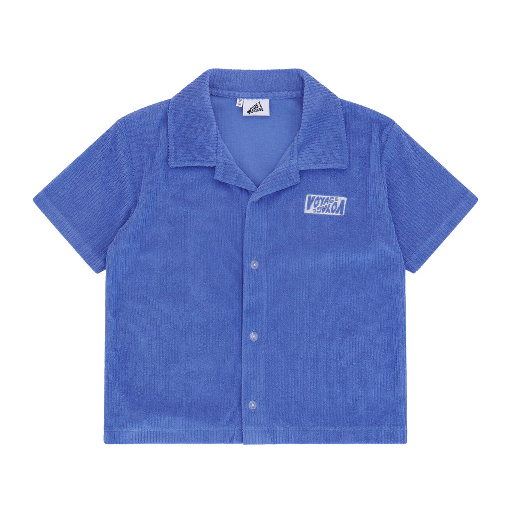 RIBBED SHIRT Voyage - Blue