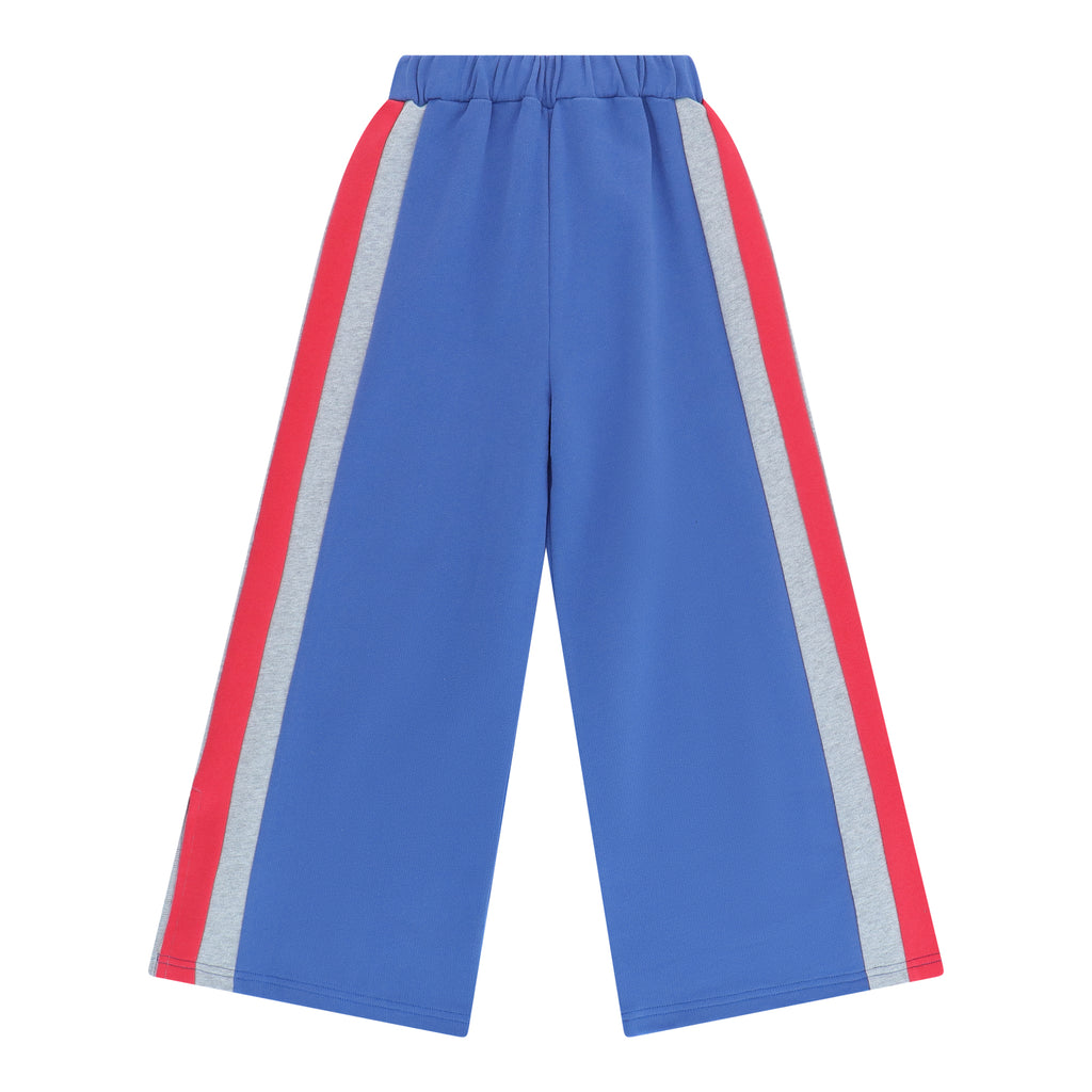 WIDE JOG PANT COLOUR BLOCK